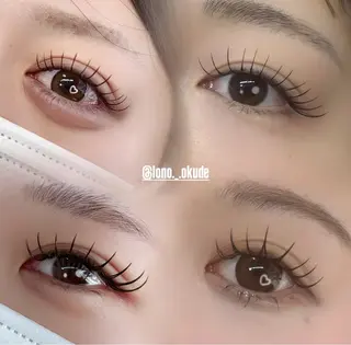 マツエク・マツパ okude ✩.*˚のマツエク・マツパデザイン