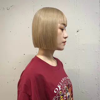 ショート ボブ× フェイスレイヤー🩰のヘアスタイル