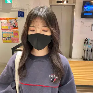 ロング カラー MOE🐈‍⬛🎀 エクステ/ワンホンのヘアスタイル