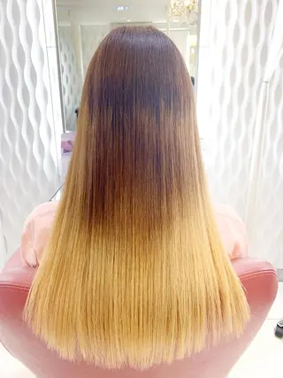 ロング 髪質改善/レイヤー/ 小顔/デザインのヘアスタイル