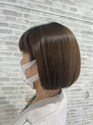 ショート ✨圧倒的ツヤ髪✨ 小野あすかのヘアスタイル