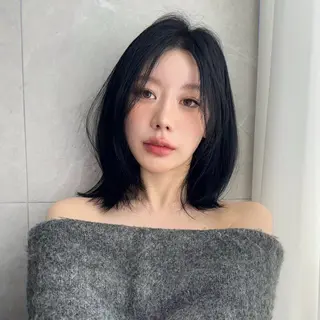 パーマ コテ巻き風パーマ 専門店　モモのヘアスタイル