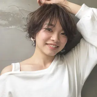 ショート カラー パーマ 牛山 静香のマツエク・マツパデザイン