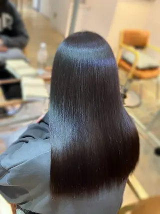 セミロング 🫧縮毛矯正支持率 No.1 ほのか🫧のヘアスタイル