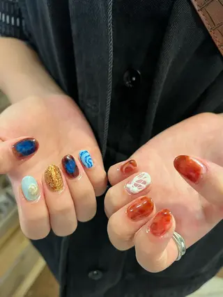 ネイル Nes.Nail所属・Miyagi Asamiのネイルデザイン