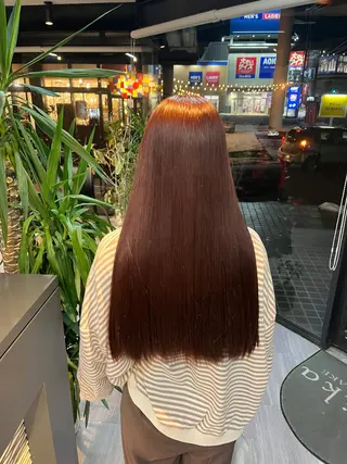 ロング カラー alu所属・alu yuinaのヘアスタイル