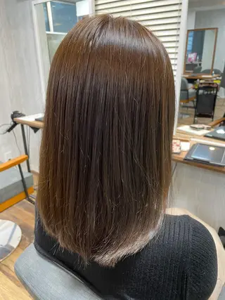 ミディアム カラー TELA HAIR 守谷のヘアスタイル