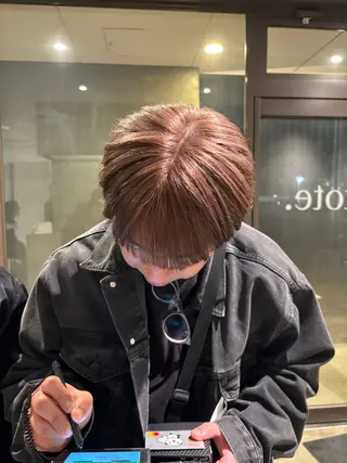 ショート メンズ 小木曽 里華のヘアスタイル