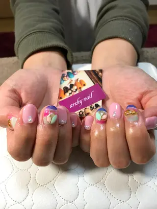 ショート ネイル Mateo Nail Artのネイルデザイン