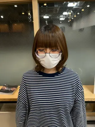 ミディアム mizo /ケアカラー/登戸のヘアスタイル