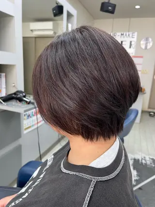 ショート カラー nico 麻生 やまざきれいのヘアスタイル