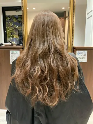 ロング カラー 🌿ストレート🌿 髪質改善☘️シュウヤのヘアスタイル