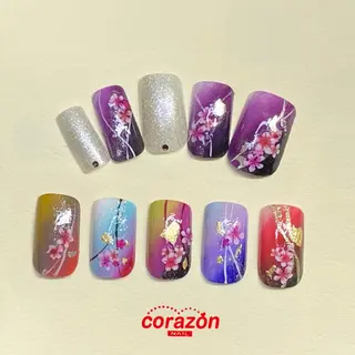 ネイル corazon所属・ネイリスト aicoのネイルデザイン