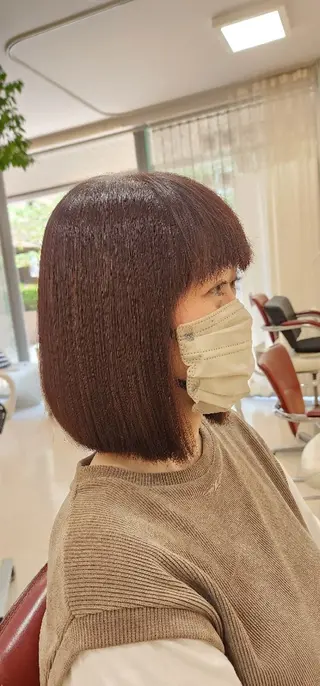 セミロング カラー hairmake Juinのヘアスタイル