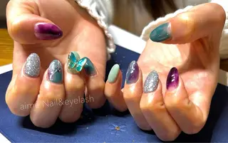 ネイル aime 中崎町のネイルデザイン