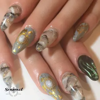 ネイル 小尾 栞のネイルデザイン