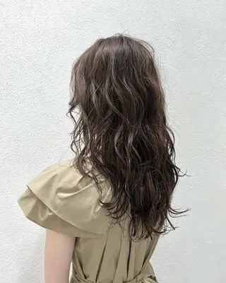 ロング カラー パーマ ヘアアレンジ メンズ キッズ ネイル マツエク・マツパ アイブロウ 仕上がり満足度No. 1✨ﾄﾀﾞﾕｳのヘアスタイル