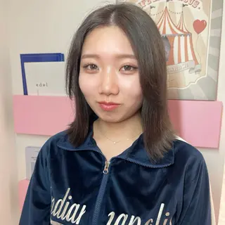 ショート カラー 🎀ミルクティー/暖 色×レイヤー/マリアのヘアスタイル