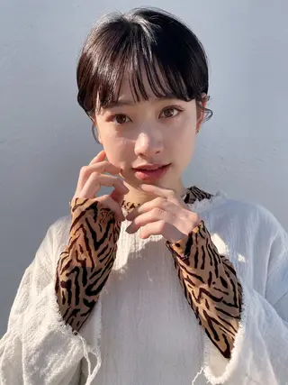 ショート カラー GO TODAY SHAiRE SALON表参道Polaris店所属・暖色カラー/ピンク カラー/HARUKAのヘアスタイル