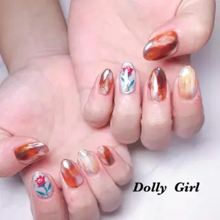 ネイル 個室ネイルサロンDolly Girl〜ドーリーガール〜所属・DollyGirl KYOKOのネイルデザイン