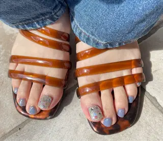 ネイル 甲府市徳行 🧸prunelleのネイルデザイン