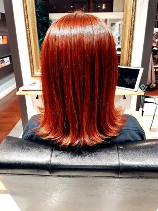 ミディアム 山田 義人のヘアスタイル