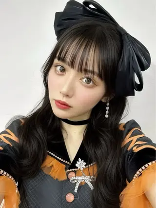 ロング 前髪/顔周り❣️ 縮毛矯正/おばかんのヘアスタイル