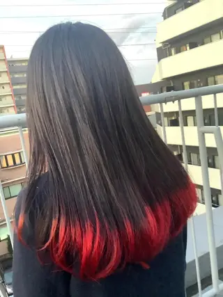 カラー 稲田 全将のヘアスタイル