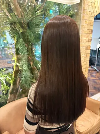 ロング monan新宿店所属・新宿/髪質改善✨ 透明感カラー/須田のヘアスタイル
