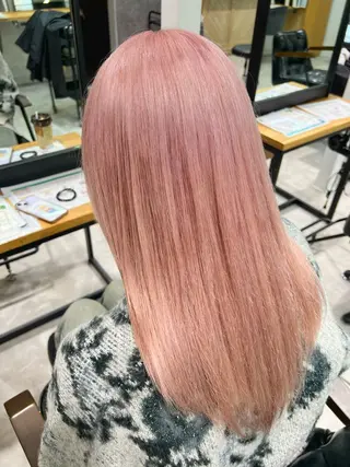 セミロング カラー collet矢島/ ブリーチ指名No.1のヘアスタイル