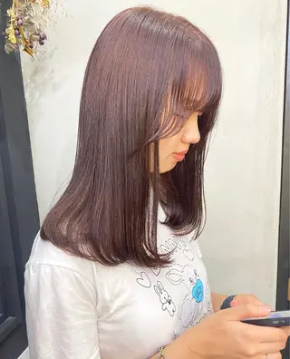 ロング カラー ✨レディースカット モデル募集✨イブキのヘアスタイル