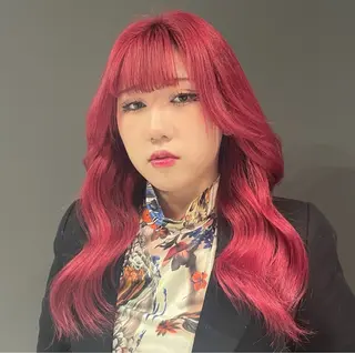 ロング カラー ハイトーン/パーマ/ メンズ / 櫻本🌐のヘアスタイル