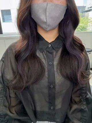 ロング Wカラー/暖色/べ ージュりく©︎🐝のヘアスタイル