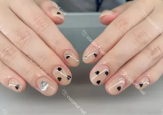 ネイル 神田 ココナッツのネイルデザイン