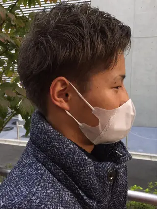 ショート カラー メンズ はだゆうき @hadadan08のヘアスタイル