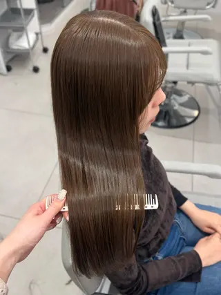 ロング カラー 澤 佑華 🎀 透明感カラーのヘアスタイル