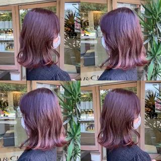 ミディアム カラー 🤍透明感/韓国風 🤍サクラギヒトミのヘアスタイル