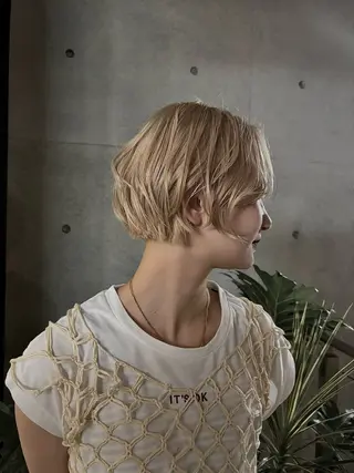 ショート みぞぐち じゅりのヘアスタイル