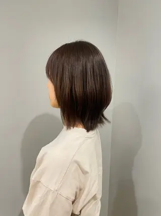 ミディアム hair lanish 流山セントラルパーク店所属・渋谷 夏稀のヘアスタイル