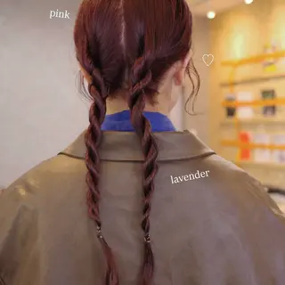 セミロング カラー arisa/暖色 /伏見/レイヤーのヘアスタイル