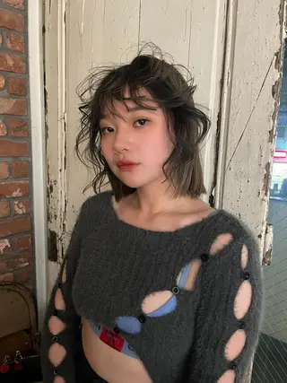 ショート カラー 田中 里奈のヘアスタイル