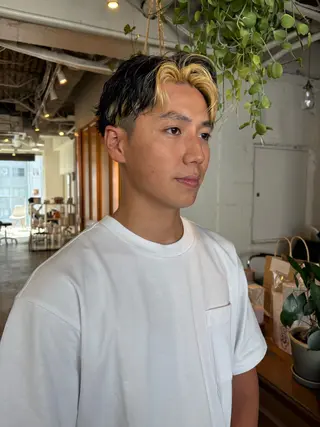 カラー パーマ メンズ デザインパーマ🌀 KAISEIのヘアスタイル