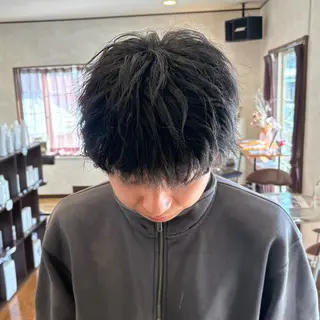 パーマ メンズ ゆい/メンズカット /レイヤーカットのヘアスタイル