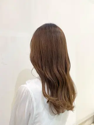 ロング 髪質改善カラー🤍 エクステ✨君島由実子のヘアスタイル