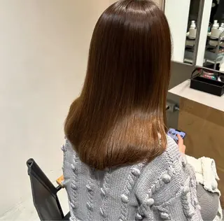 セミロング カラー 松元 未有のマツエク・マツパデザイン