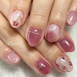 ショート 塚田 由香里のネイルデザイン