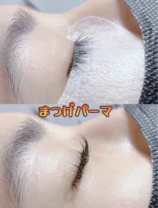 パーマ ユミナガ ジンのマツエク・マツパデザイン