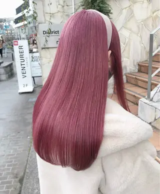 ロング カラー 🎀ぷる艶ガーリー♡ サアヤ🐇♡のヘアスタイル