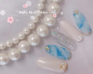 ネイル MiKi Nai池袋 長さだし得意のネイルデザイン