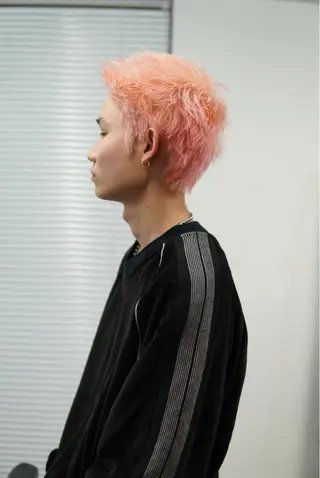 ショート カラー メンズ メンズスタイリスト リュウジのヘアスタイル